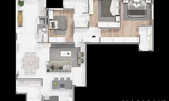 Imagem 7: Residencial Amsterdã, Bairro das Nações, Indaial S/C. (Oportunidade na Planta