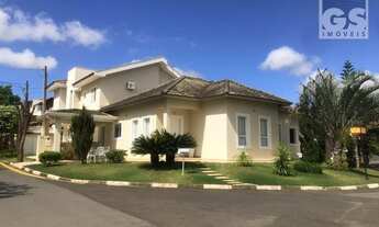 Imagem 1: Casa com 3 dormitórios para alugar, 136 m² por R$ 4.500,00/mês - Condomínio Aldeia de Espa