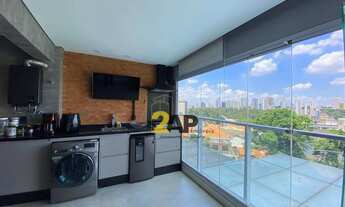 Imagem 5: Apto com 2 dorm sendo 1 suíte e varanda com churrasqueira à venda, 61 m² por R$ 1.200.000