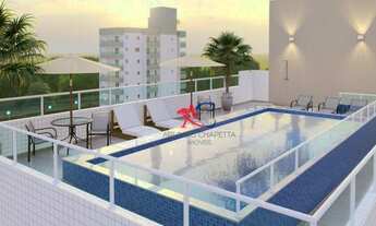 Imagem 2: Apartamento com 1 dormitório à venda, 40 m² por R$ 255.538,00 - Vila Guilhermina - Praia G