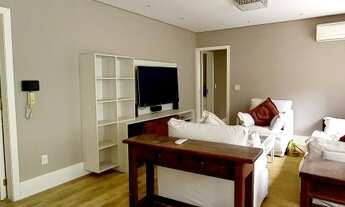 Imagem 4: Apartamento semimobiliado de 120 m² , 3 dormitórios sendo 1 suite, com 2 vagas individuais