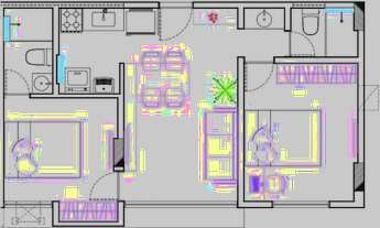 Imagem 2: Apartamento dois quartos 80m do mar