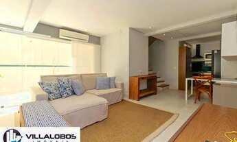 Imagem 4: Apartamento Duplex com 3 dormitórios para alugar, 141 m² por R$ 11.900/mês - Pinheiros - S