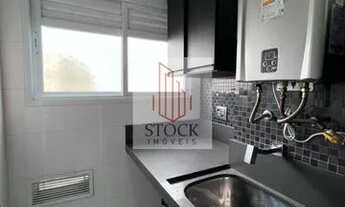 Imagem 2: Aluguel de apartamento semi mobiliado, 01 dormitório, varanda gourmet, 1 vaga-Vila Guarani