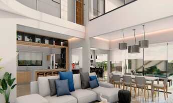 Imagem 3: SOBRADO 3 SUÍTES E PISCINA DE BORDA INFINITA EM CONDOMÍNIO DE BRAGANÇA