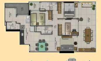 Imagem 2: Apartamento 3 quartos em Praia da Costa