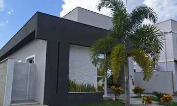 Imagem 2: Casa Linear Moderna no Boulevard Lagoa 3 Quartos, Piscina, Energia Solar e Acabamento Pre