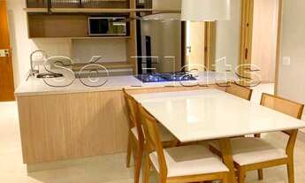 Imagem: Flat com excelente estrutura, cozinha gourmet