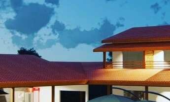 Imagem 2: Vendo área de lazer com piscina borda infinita Corumbá IV