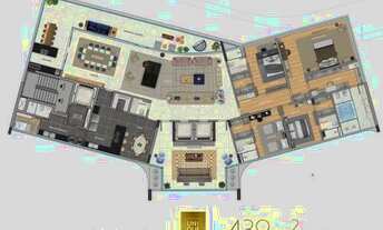 Imagem 3: Apartamento à venda, 4 quartos, 4 suítes, 6 vagas, Santa Lúcia - Belo Horizonte/MG