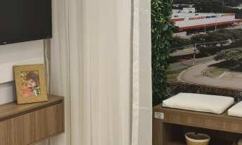 Imagem: Apto 2Q c/ varanda de 53m2 no Gama tel