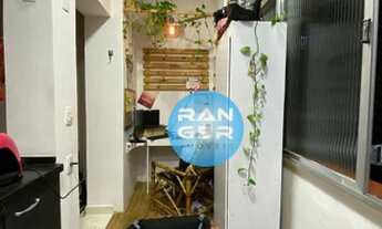 Imagem 7: Apartamento com 1 dormitório para alugar, 52 m² por R$ 2.000,00/mês - José Menino - Santos