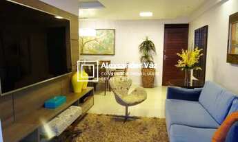 Imagem 2: Confira! Apto em Tambaú com 135m2, 3 Qtos, todos c/ Varanda, 2 vagas e móveis planejados!