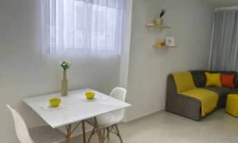 Imagem 6: Apartamento pé na área 1 dormitório em Tupi - Praia Grande - SP