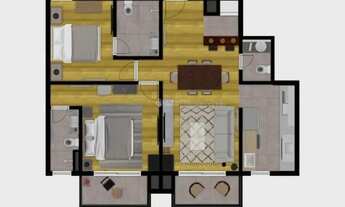 Imagem 3: CANELA - Apartamento Padrão - Vila Suzana