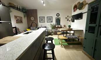 Imagem 4: Apartamento Mobiliado de 1 Dormitório no Campeche com Varanda e Churrasqueira