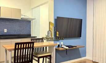 Imagem 2: Flat de Luxo Mobiliado no Royal Brooklin 2 Dorms, 2 Banheiros e 2 Vagas Varanda Gourmet