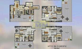 Imagem 3: Cobertura 3 dormitórios à venda Bacacheri Curitiba/PR