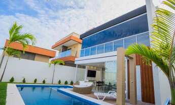 Imagem 2: Cidade alpha Ceará, casa com toda mobiliada 4 suítes, porteira fechada