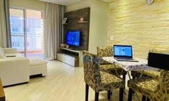 Imagem 2: Lindo Apartamento com 3 dormitórios à venda, 77 m² por R$ 625.000 - Campestre - Santo Andr