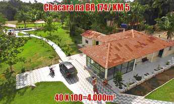 Imagem: Vendo Chácara BR 174/ Km 5/ Área 4.000m²!