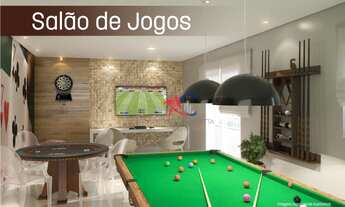 Imagem 7: Apartamento com 1 dormitório à venda, 40 m² por R$ 261.629,50 - Vila Guilhermina - Praia G