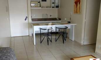 Imagem 2: Apartamento (flat) 1 dormitórios, cozinha planejada, portaria 24hs, lazer, elevador, em co