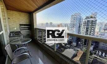 Imagem 2: ALTO PADRÃO - 3 dormitórios para alugar, 182 m² por R$ 13.000/mês - Embaré - Santos/SP