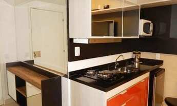 Imagem: LUJR, Flat tem 43 metros quadrados com 1