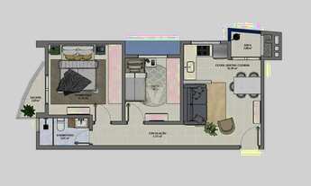 Imagem 2: Apartamentos de 2 dormitórios próximo clube Dores!