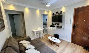 Imagem 2: Apartamento com 2 dormitórios à venda, 44 m² por R$ 298.000,00 - Aparecida - Santos/SP