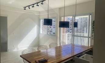 Imagem 3: Apartamento com 1 dormitório para alugar, 49 m² por R$ 3.000,00/mês - Alphaville Empresari