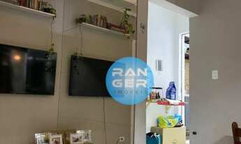 Imagem 2: Apartamento com 1 dormitório para alugar, 52 m² por R$ 2.000,00/mês - José Menino - Santos