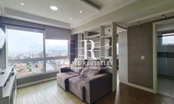 Imagem 2: Apartamento mobiliado com 3 dormitórios e 2 vagas em andar alto no bairro Santana