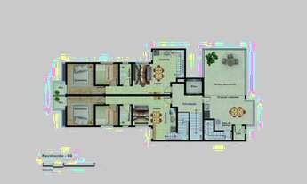 Imagem 4: Apartamento Garden para Venda em Santo André, Jardim Utinga, 2 dormitórios, 1 suíte, 2 ban
