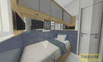 Imagem 2: Apartamento com 2 dormitórios à venda, 38 m² - Jardim Pilar - Santo André/SP