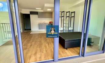 Imagem 7: Studio 1 dorm., 41m2, semi mobiliado, ar cond., ampla varanda, 1ª locação, 1 vaga