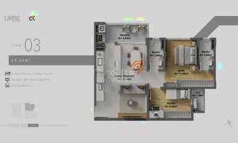 Imagem 3: Urbe Residence Apartamento com 1 dormitório