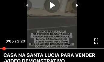 Imagem 2: Vende-se na principal da santa lucia (2 casa + ponto, ver fotos e videos