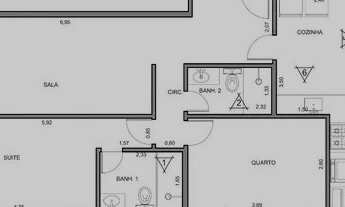 Imagem: Apartamento para venda possui 100 metros