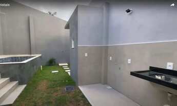 Imagem 2: Casa nova linear no Vale dos Cristais c/ 3suítes e piscina