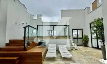 Imagem 2: Cobertura de 270m², 3 Suítes e 4 Vagas, Piscina Privativa, Churrasqueira Ampla Área Gourme