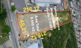 Imagem 5: Vendo/Alugo Excelente Terreno com 9.560m2 em rua Próximo a Bemol Torquato. Plano, murado