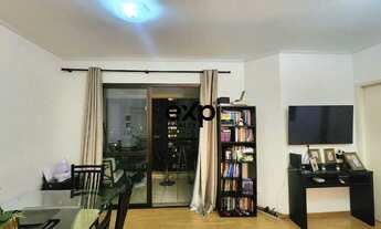 Imagem 2: Apartamento mobiliado em Moema, 95m2, 3 quartos e 2 vagas, com Lazer no Prédio