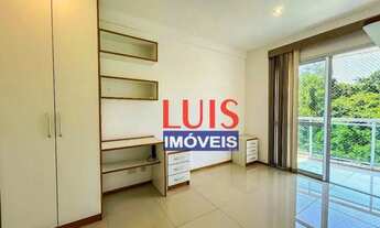 Imagem 3: Apartamento com 3 dormitórios para alugar, 136 m² por R$ 7.442,39/mês - Camboinhas - Niter