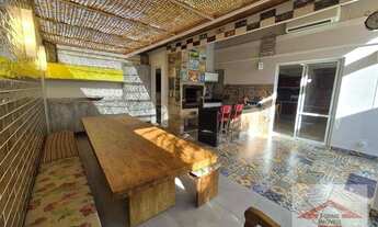 Imagem 3: Casa MOBILIADA com 4 quartos para alugar, 261 m² por R$ 9.100/mês - Nature Village 2 - Jar