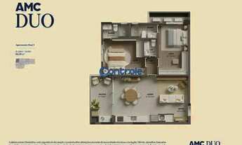 Imagem 3: Apartamento de alto padrão com 02 suítes, sacada e 02 vagas na região de Campinas em São J