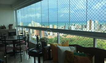 Imagem 2: Apartamento com 3 dormitórios à venda, 176 m² por R$ 1.400.000,00 - Brisamar - João Pessoa