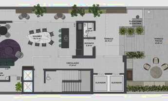 Imagem 5: Apartamento a venda de 2 domitorios com suite no centro de Florianopolis