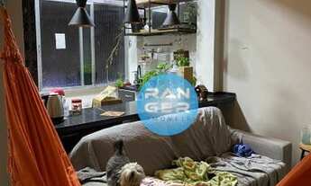 Imagem 3: Apartamento com 1 dormitório para alugar, 52 m² por R$ 2.000,00/mês - José Menino - Santos